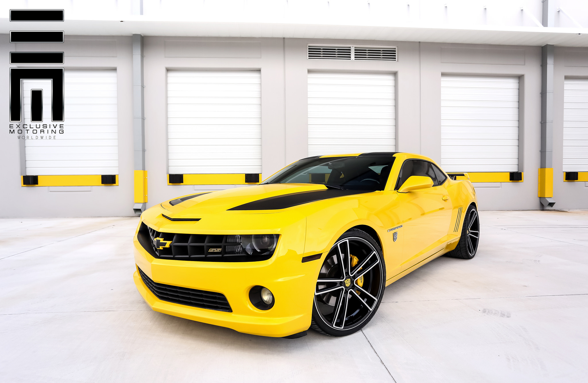 Koko Kuture Massa-5 Machined Black on Chevrolet Camaro